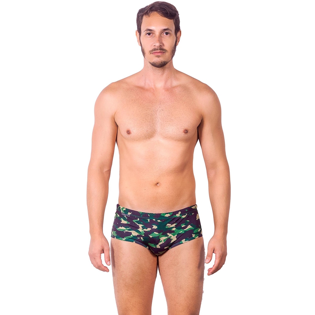 Sunga Kauna Camuflagem Militar Proteção UV 50+