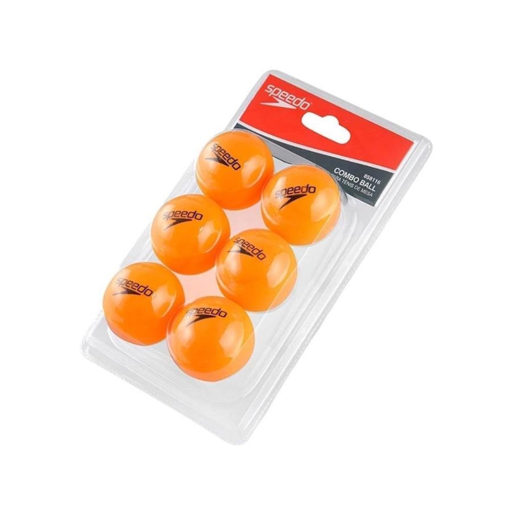 Kit de Bolas Tênis Mesa Ping Pong Speedo - 6 Unidades