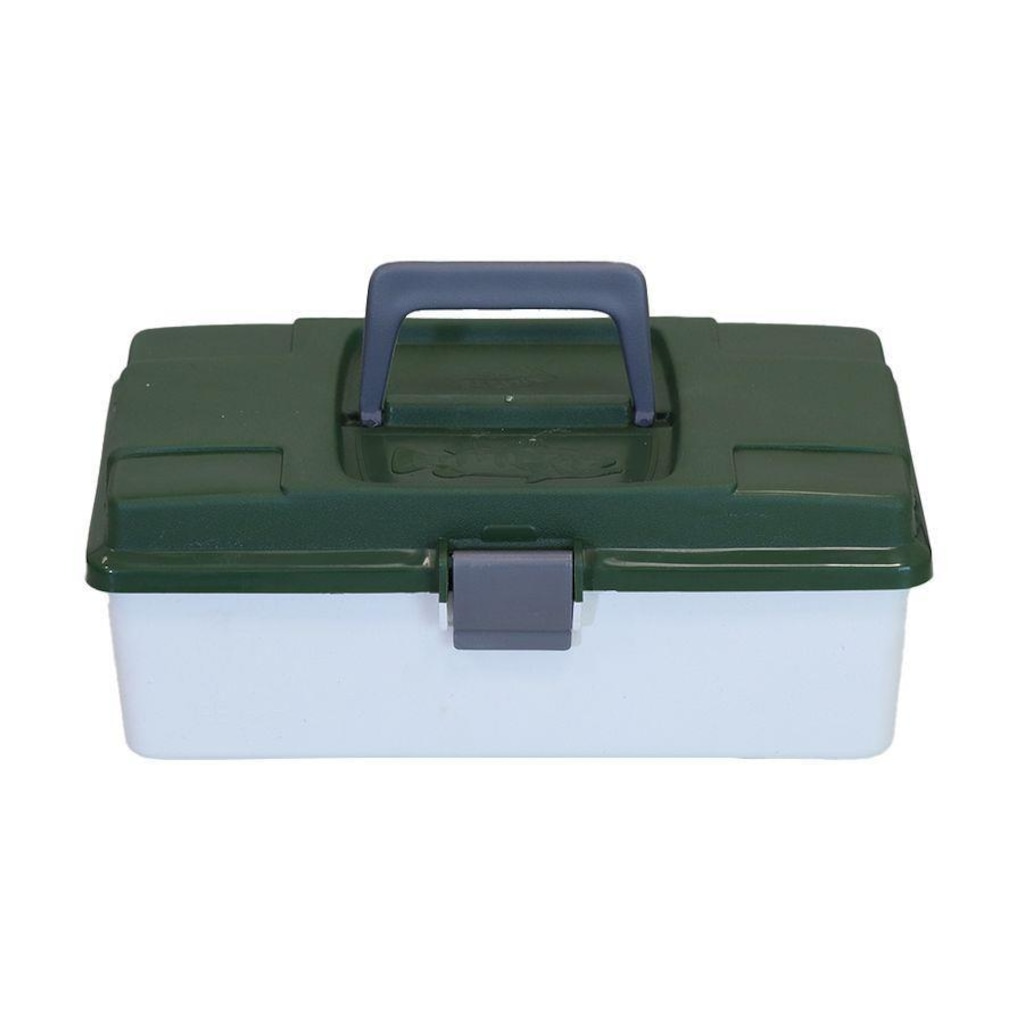 Maleta Para Pesca Pb Box 001 Da Pesca Brasil Com 1 Estojo Multiuso E Bandeja Interna - Pesca Brasil