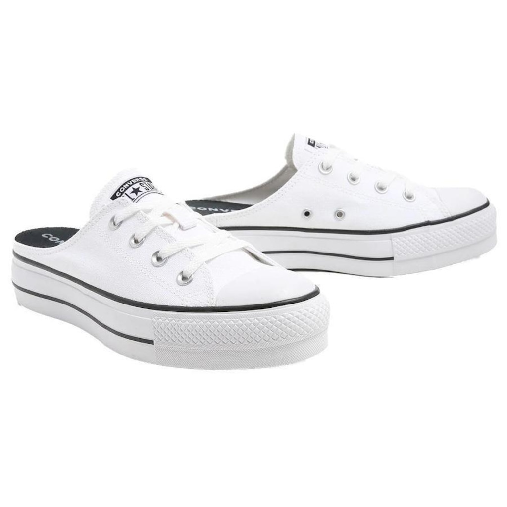Tênis Mule Converse All Star Chuck Lift Plataforma - Feminino - Foto 1