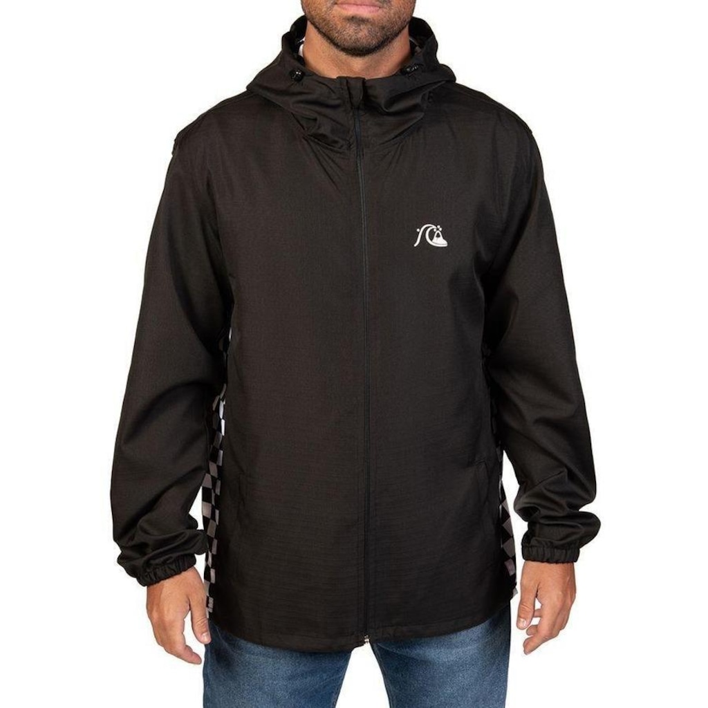 Jaqueta com Capuz Quiksilver Checker - Masculina