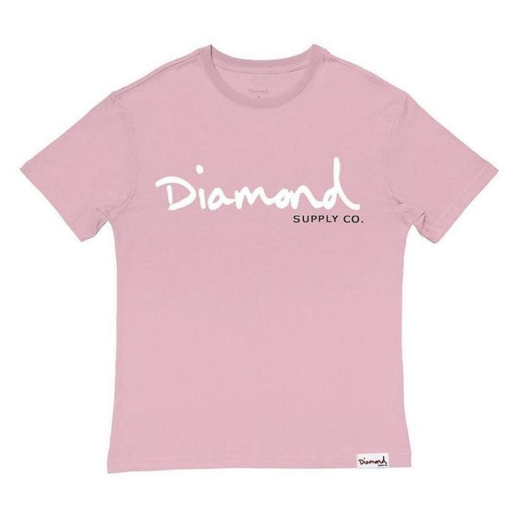 Camiseta Diamond Og Script Tee - Masculina