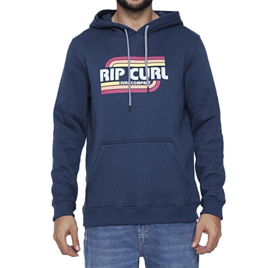 Blusão de Moletom com Capuz Rip Curl Hey Mamma Vintage Oversize - Masculino