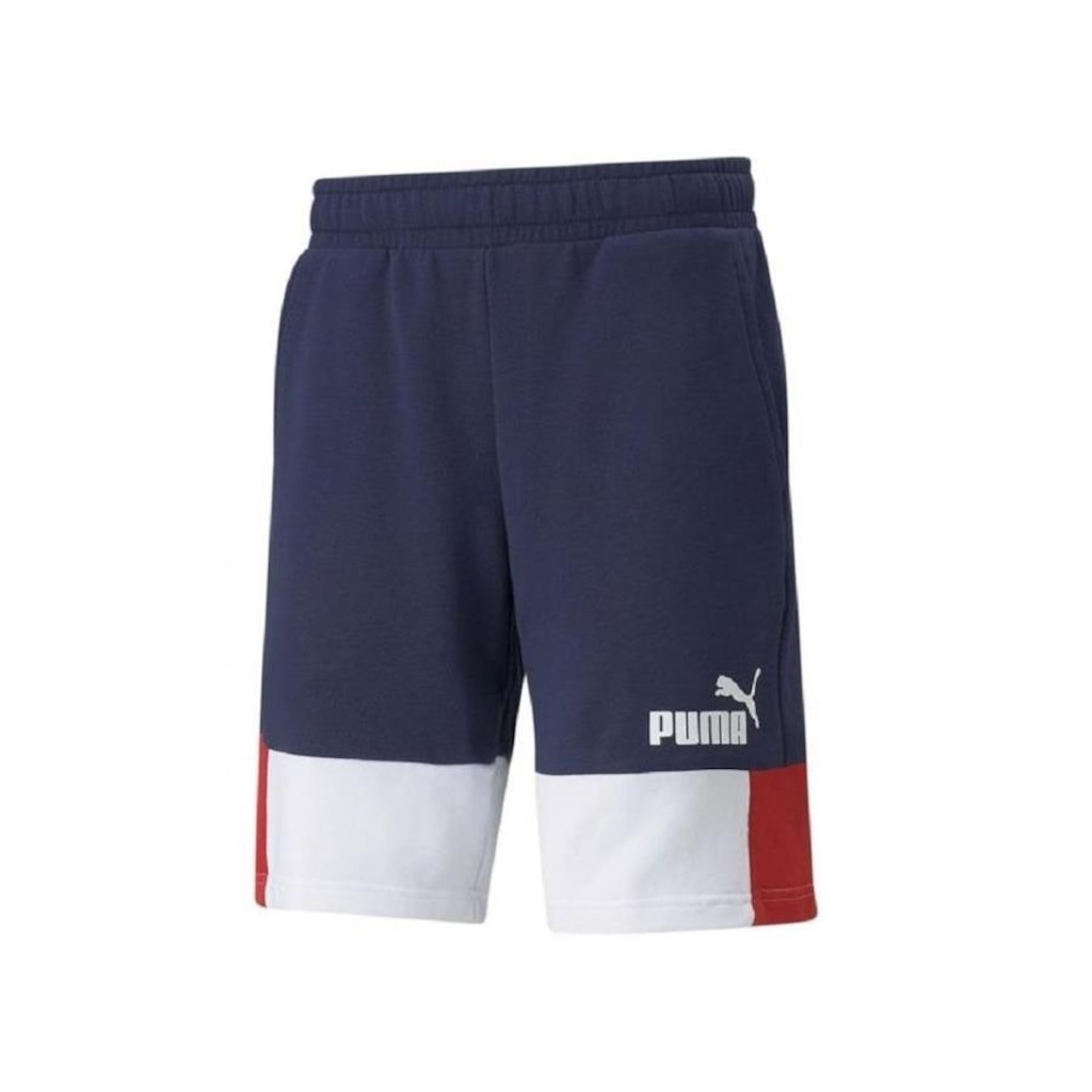 Bermuda Puma Ess+ Block - Masculino - Foto 1