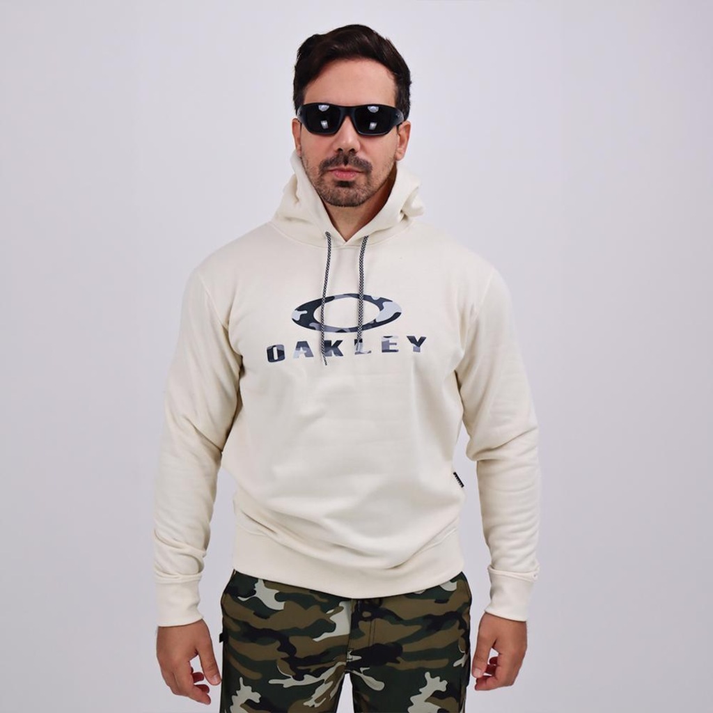 Blusão de Moletom com Capuz Oakley Camuflado Hoodie