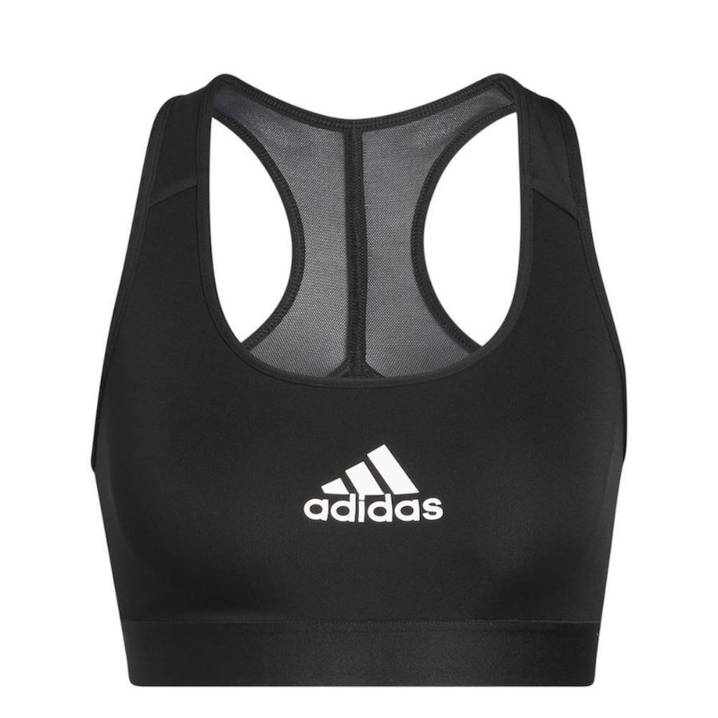 Top Fitness adidas Training Good Médio Suporte - Adulto - Foto 1