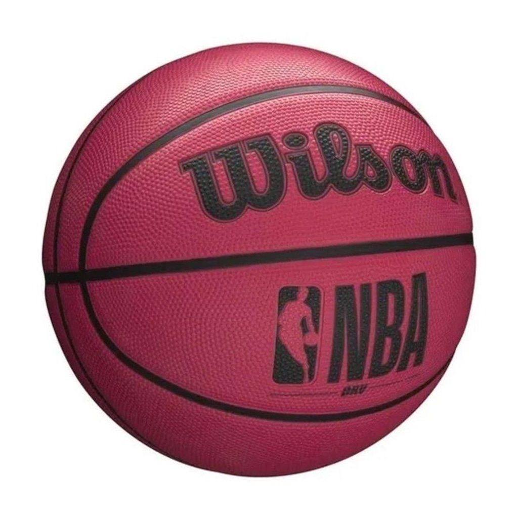 Bola de Basquete Wilson NBA DRV Rosa #7 - Foto 1