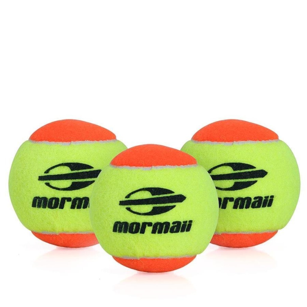 Bola de Beach Tennis Mormaii Premium Pro - 3 unidades