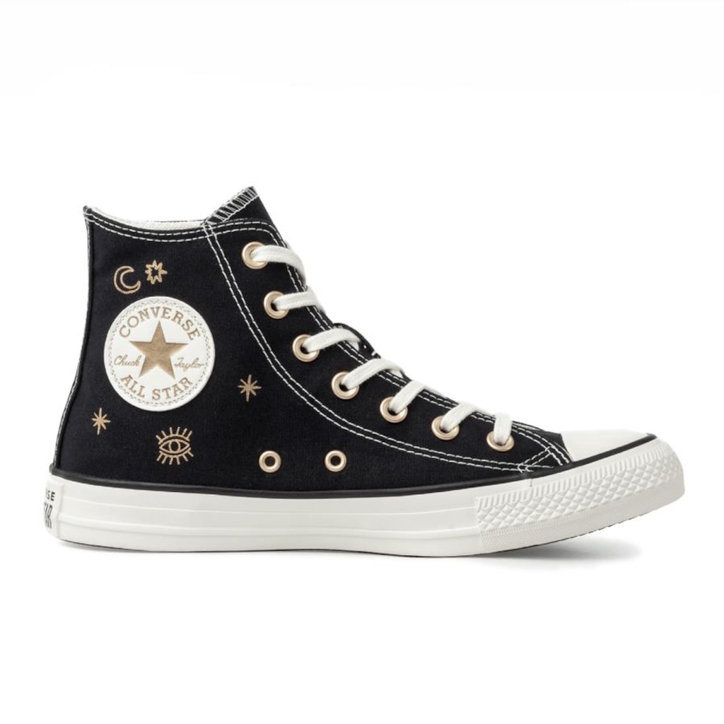 Tênis Converse Chuck Taylor All Star Hi Golden Elements - Unissex - Foto 1