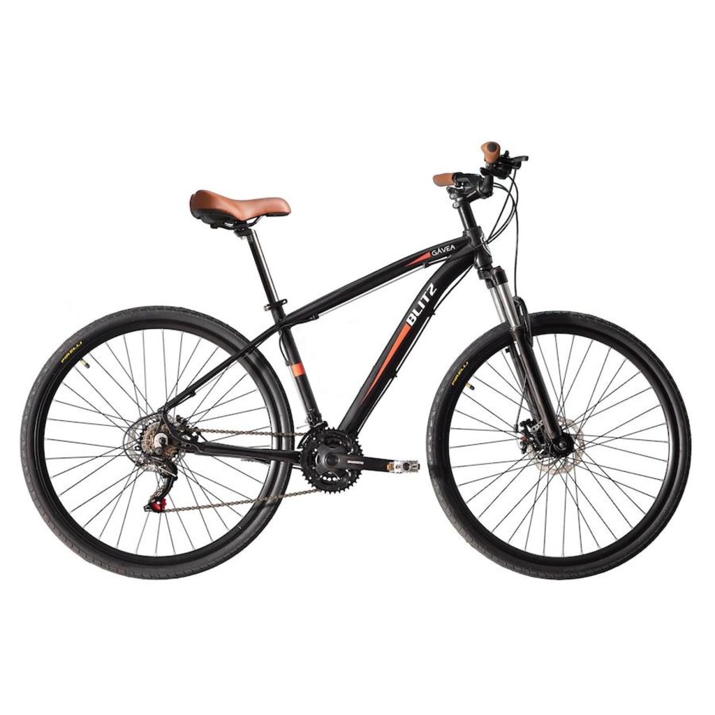 Bicicleta Blitz Gávea Híbrida - Aro 700 - Freio a Disco - 21 V - Adulto - Foto 1
