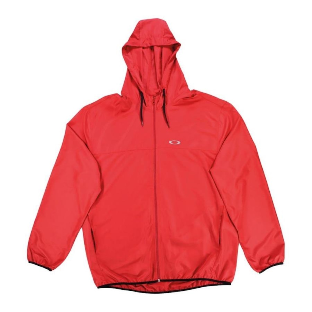 Jaqueta Corta-Vento com Capuz Oakley Windbreaker - Masculina