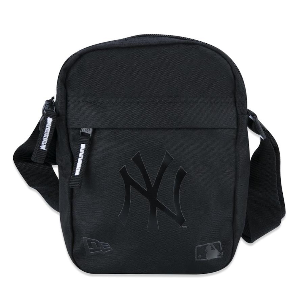 Mini Bolsa Transversal New Era MLB New York Yankees Black on Black New Era