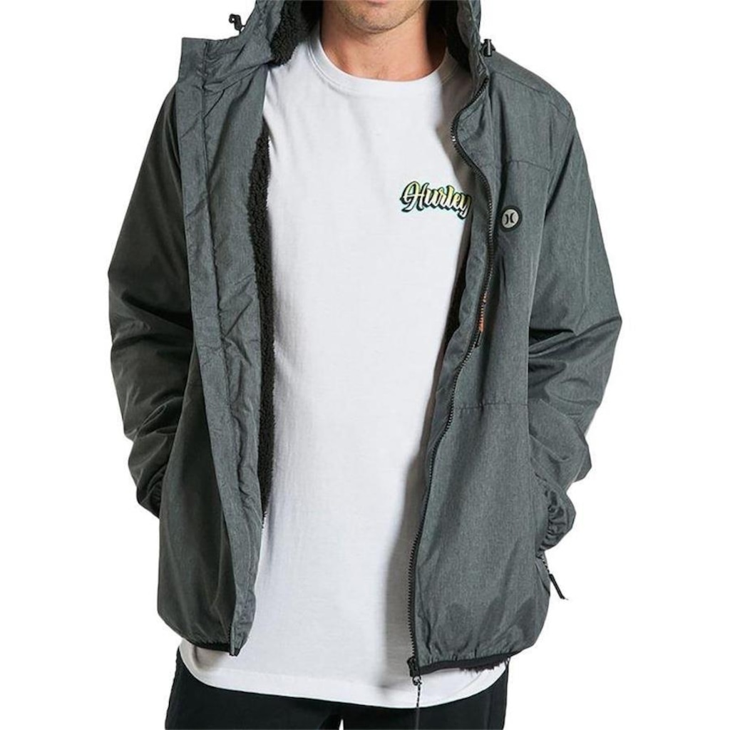Imagem 3 do produto Jaqueta Com Capuz Hurley Waikiki Imp - Masculina