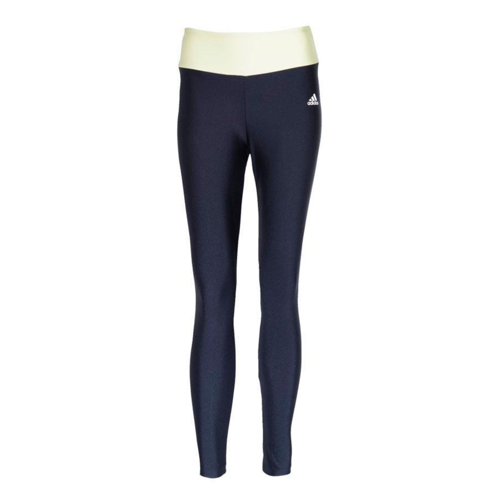 Calça Legging Cintura Alta adidas Designed to Move Colorblock - Feminina - Foto 1