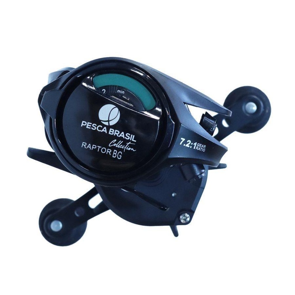 Carretilha de Velocidade Pesca Brasil Raptor Big Game - Direita - Foto 3