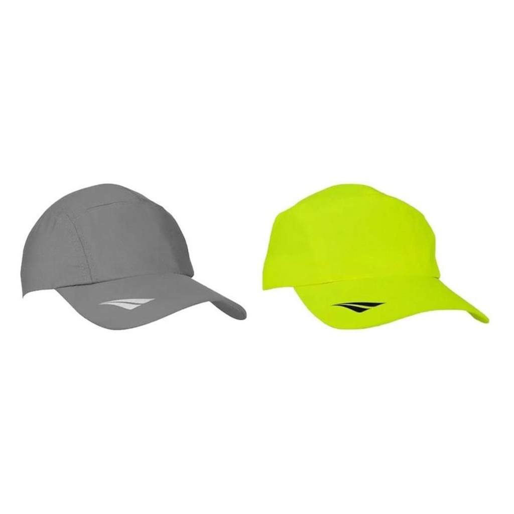 Imagem 1 do produto Kit Bonés de Beach Tennis Penalty com Proteção UV - Strapback - Adulto - 2 unidades