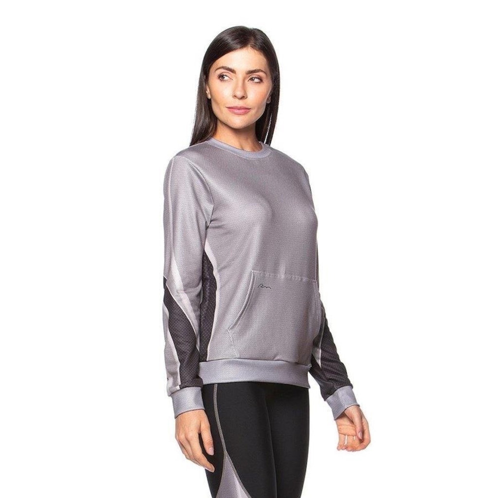 Imagem 3 do produto Blusão sem Capuz Run More Sublime - Feminino