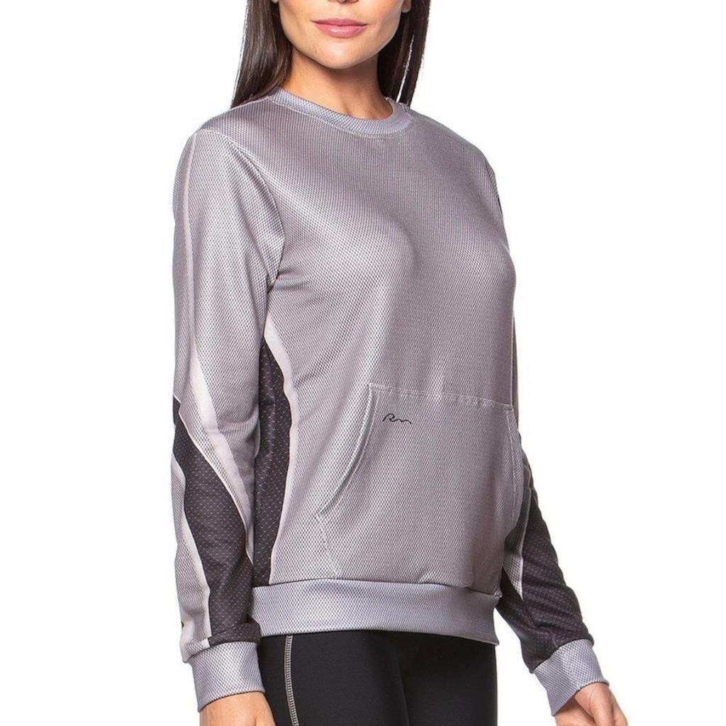 Imagem 4 do produto Blusão sem Capuz Run More Sublime - Feminino