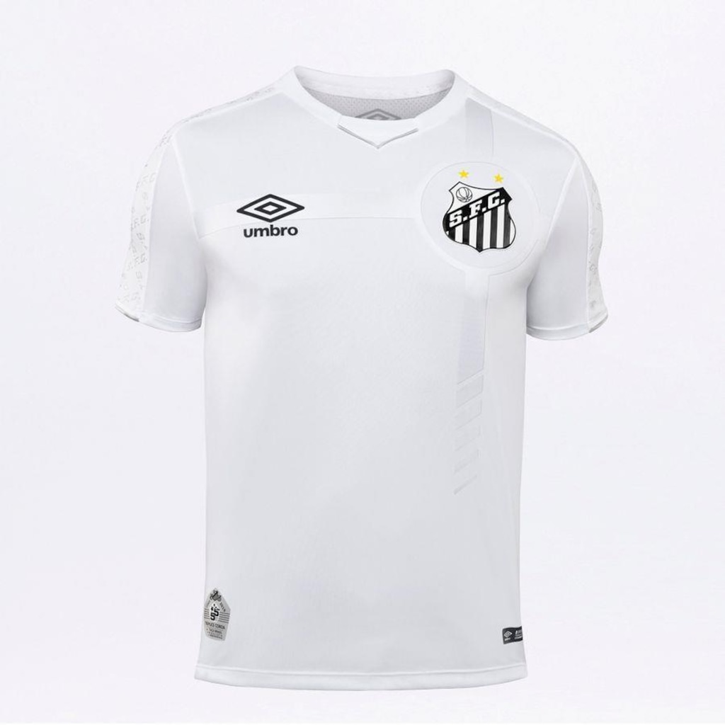 Camisa do Santos I 2019 Umbro Classic S/N - Masculina - Foto 1