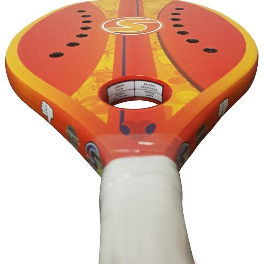 Imagem 4 do produto Raquete de Beach Tennis Sexy Sirf Orange + Capa