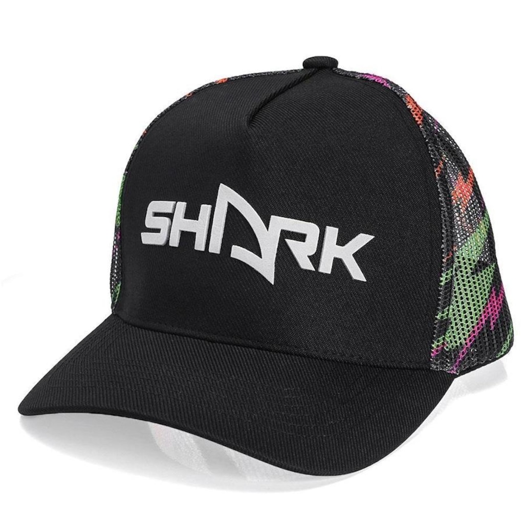 Boné Shark Tela Beach Unis - Trucker - Sntapback - Adulto