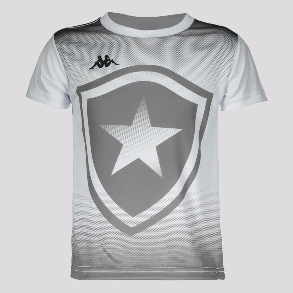 Camisa Botafogo Kappa Supporter Escudo - Infantil - Foto 1