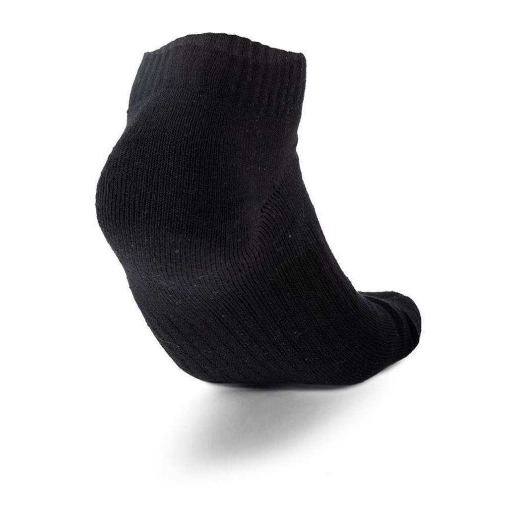 Imagem 3 do produto kit Meias Under Armour Cano Curto Core Cotton - 3 Pares - Unissex