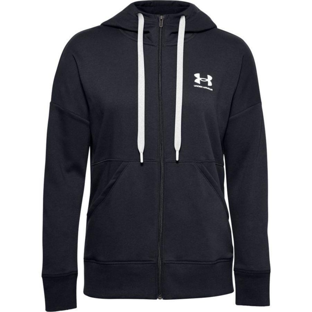 Blusão de Moletom Under Armour Rival Fleece FZ - Feminino - Foto 1