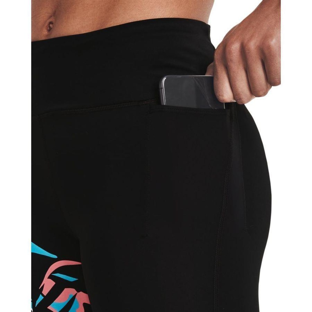 Imagem 4 do produto Calça Legging Under Armour Fly Fast Floral 7/8 Tight - Feminina
