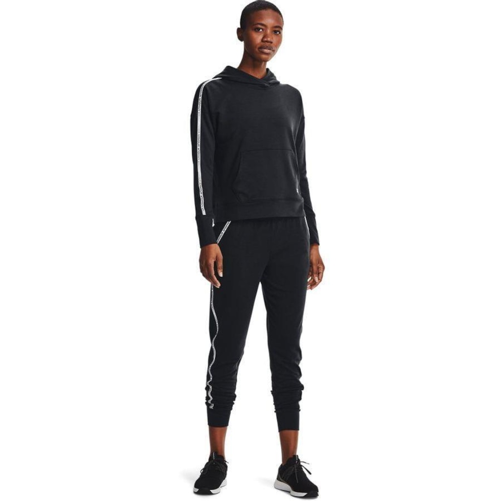 Imagem 2 do produto Blusão de Moletom com Capuz Under Armour Rival Terry Taped Hoodie - Feminino