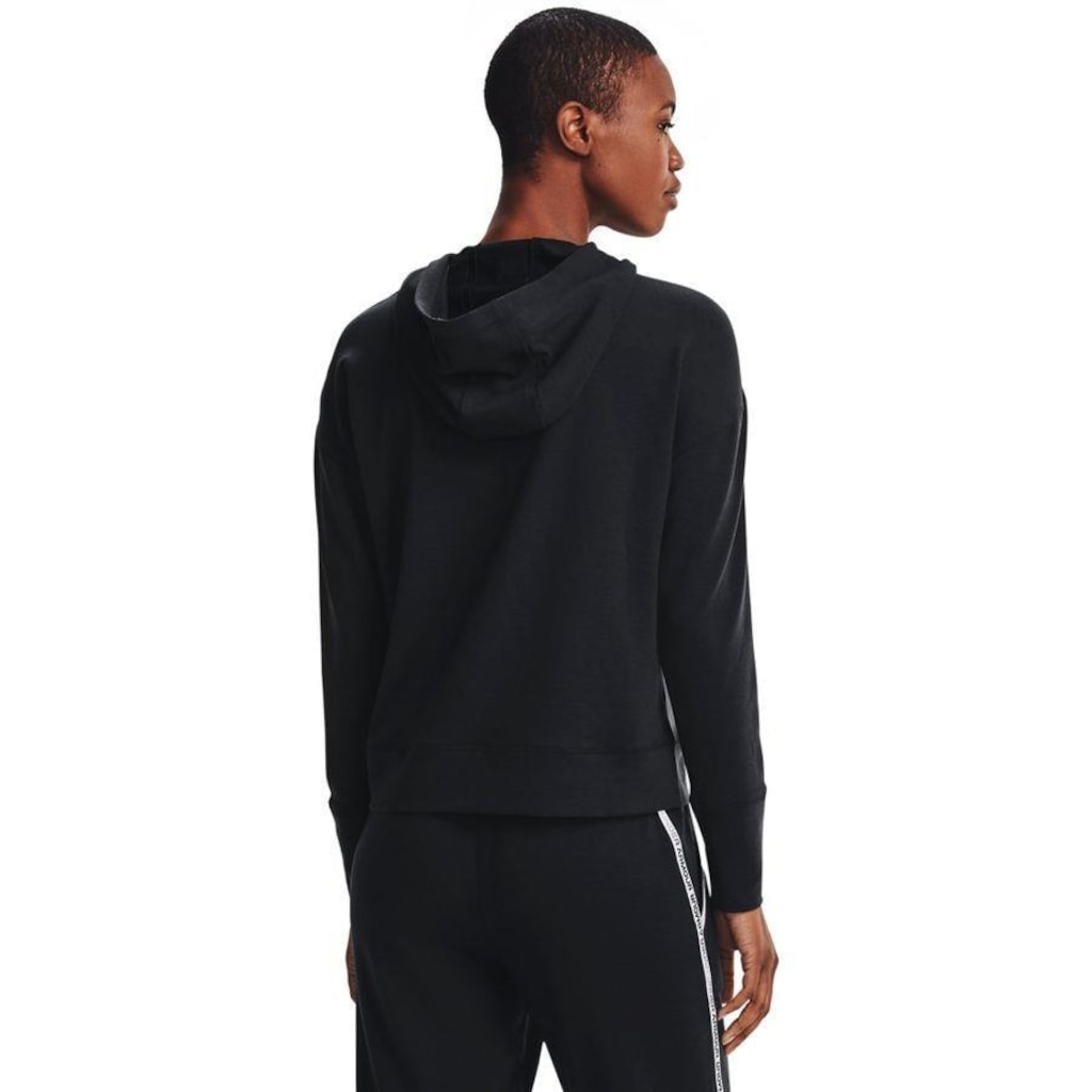 Imagem 3 do produto Blusão de Moletom com Capuz Under Armour Rival Terry Taped Hoodie - Feminino