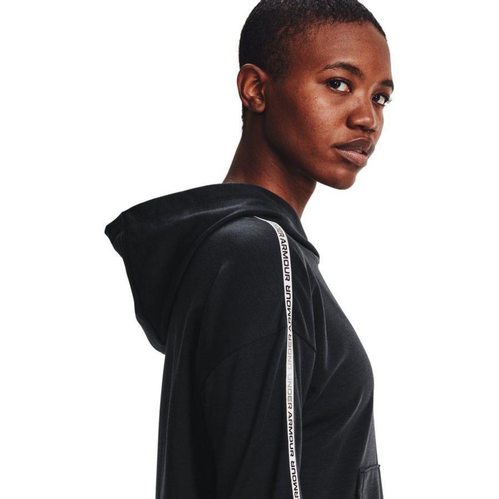 Imagem 4 do produto Blusão de Moletom com Capuz Under Armour Rival Terry Taped Hoodie - Feminino