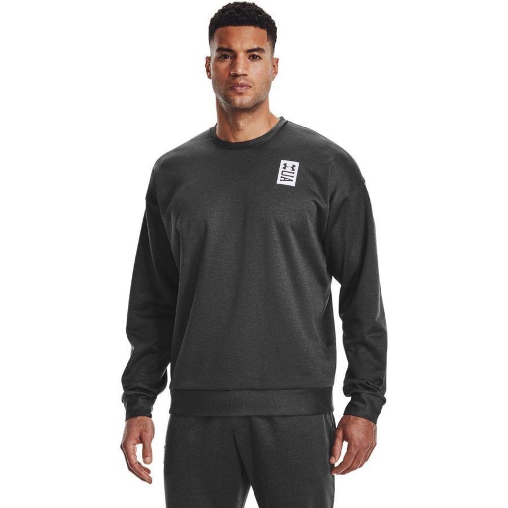 Imagem 1 do produto Camiseta Under Armour Recover Sleep Crew Manga Longa - Masculina
