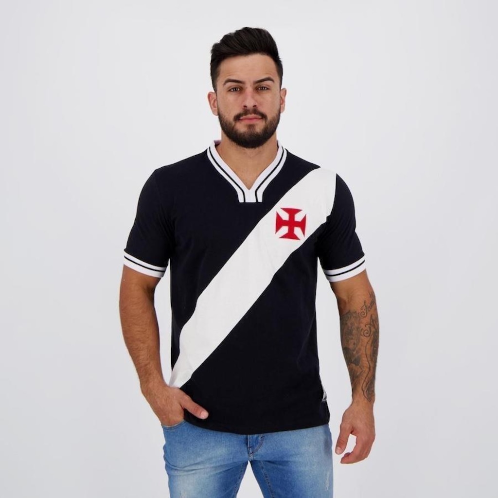Camisa do Vasco da Gama 74 Retrô - Masculina
