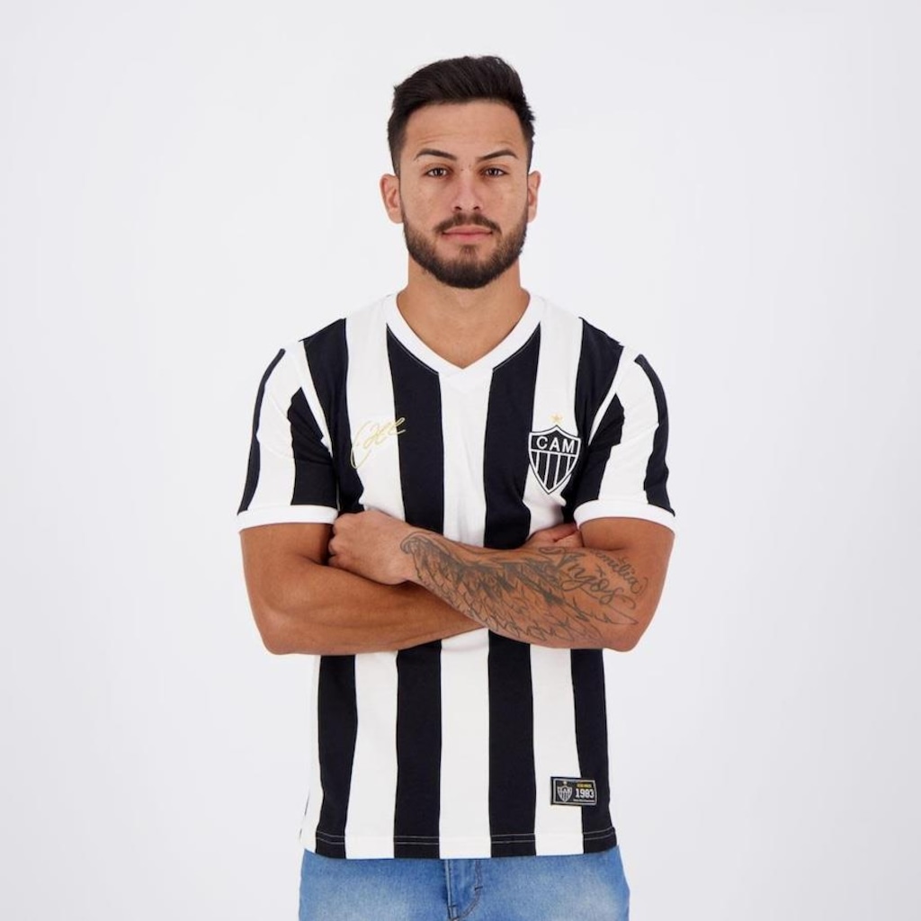 Imagem 5 do produto Camisa do Atlético Mineiro Retrô 1983 Éder - Masculina