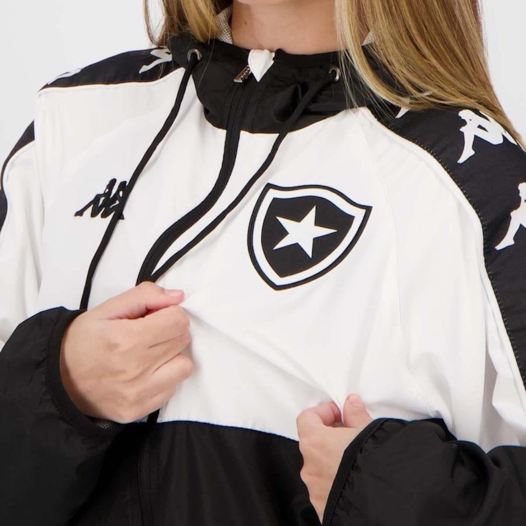 Imagem 4 do produto Jaqueta Corta Vento do Botafogo 2021 Kappa - Feminina