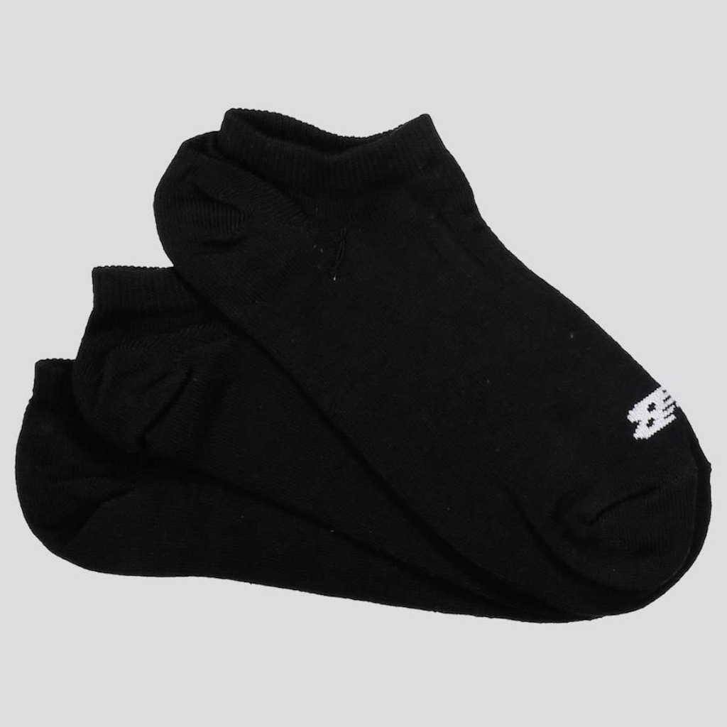 Meia New Balance Cano Invisível - 3 Pares