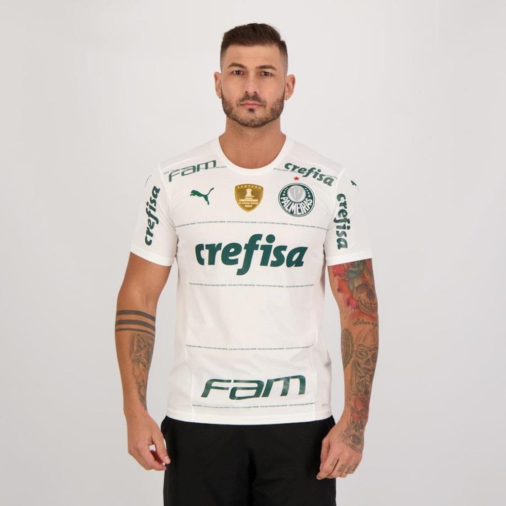 Camisa Puma Palmeiras II 2022 Campeão Libertadores 2021 - Masculina - Foto 1