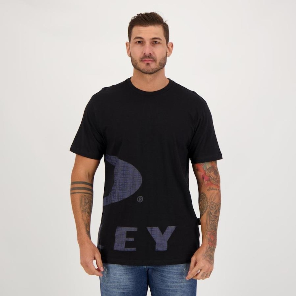 Camiseta Oakley Mythologies Big Logo - Masculina - Foto 1