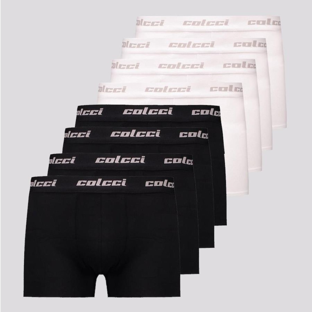 Kit de Cueca Boxer Colcci - 8 unidades - Adulto - Foto 1