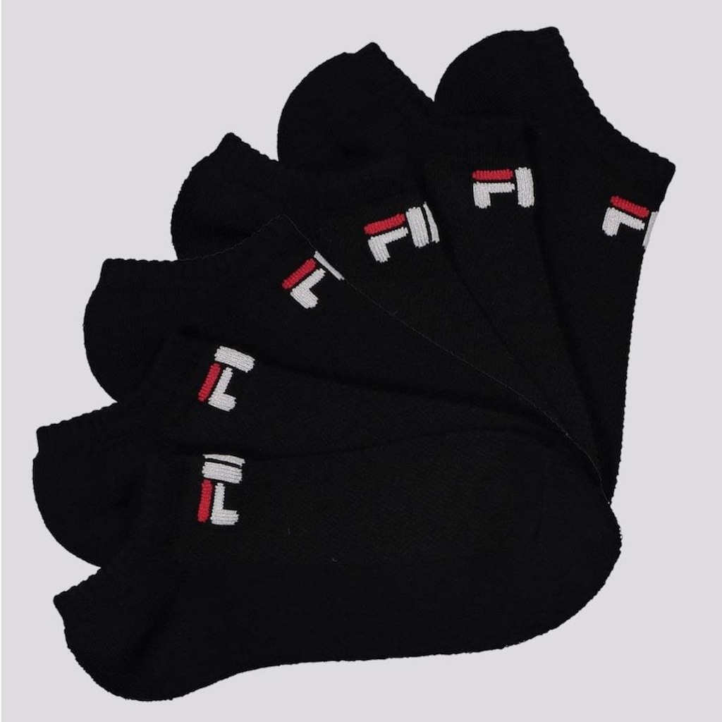 Kit Meia Fila Cano Curto Light - 6 Pares - Adulto