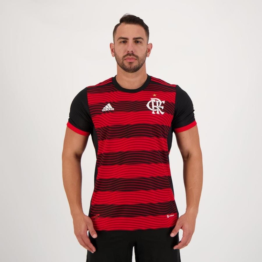 Camisa adidas Flamengo I 2022 9 Gabi - Masculina - Foto 1