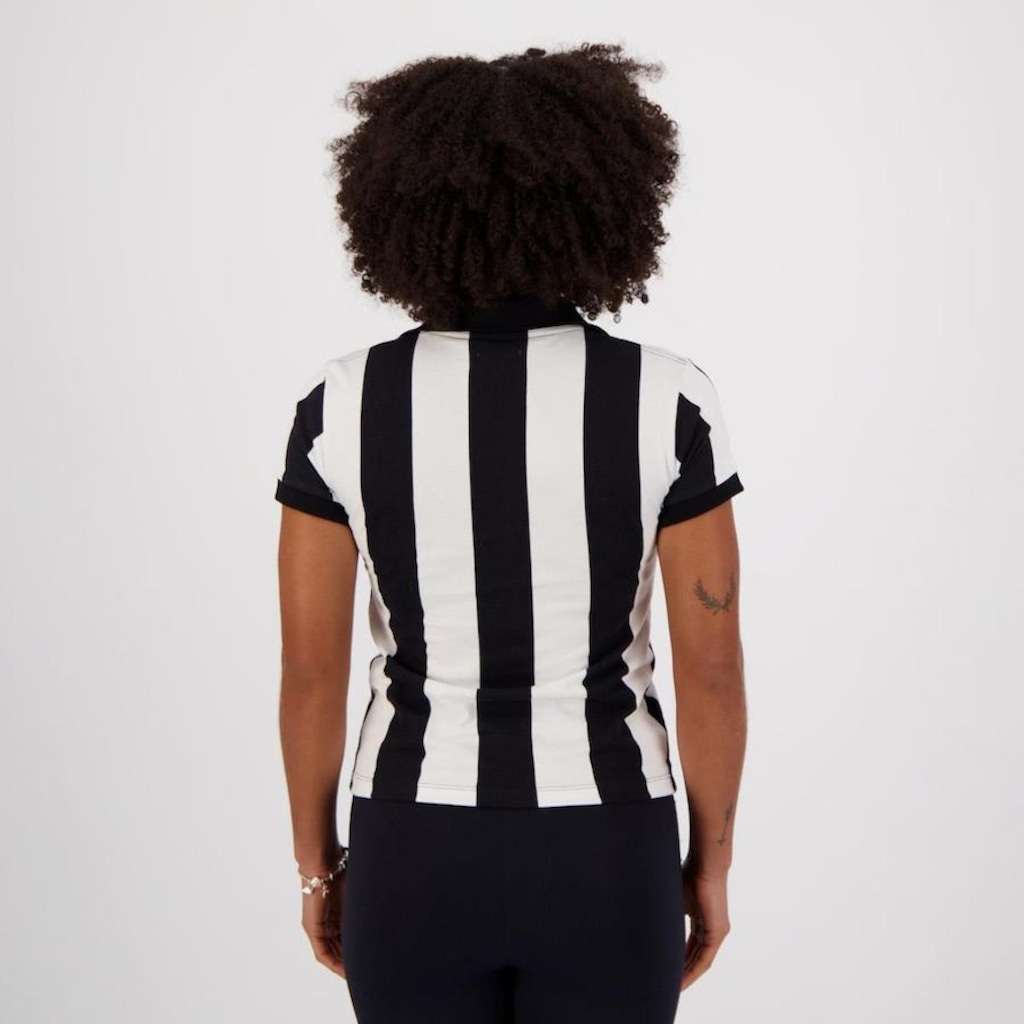 Imagem 3 do produto Camisa Santos Futfanatics Retrô Bimundial Listrada - Feminina
