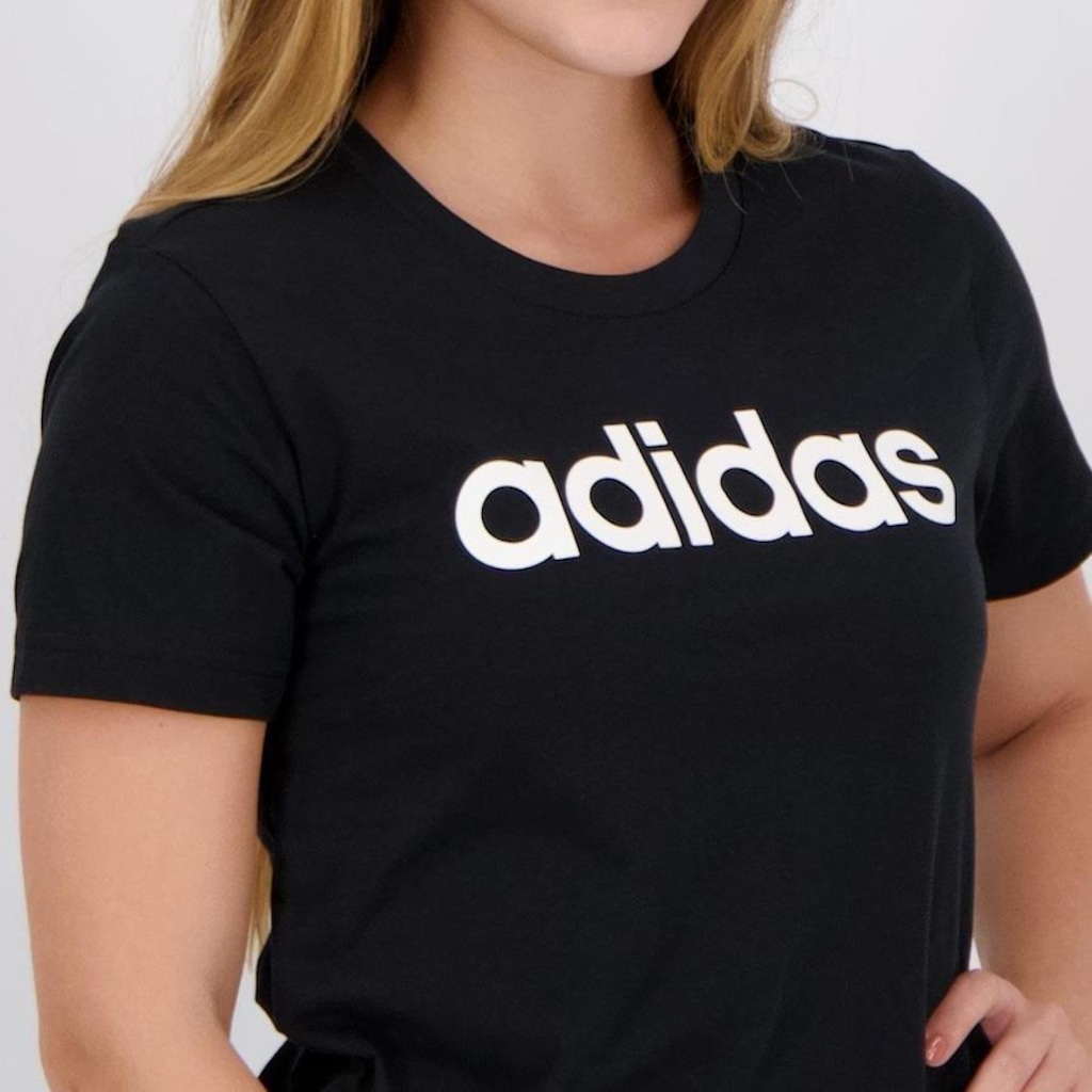 Imagem 4 do produto Camiseta adidas Essentials Slim Logo - Feminina