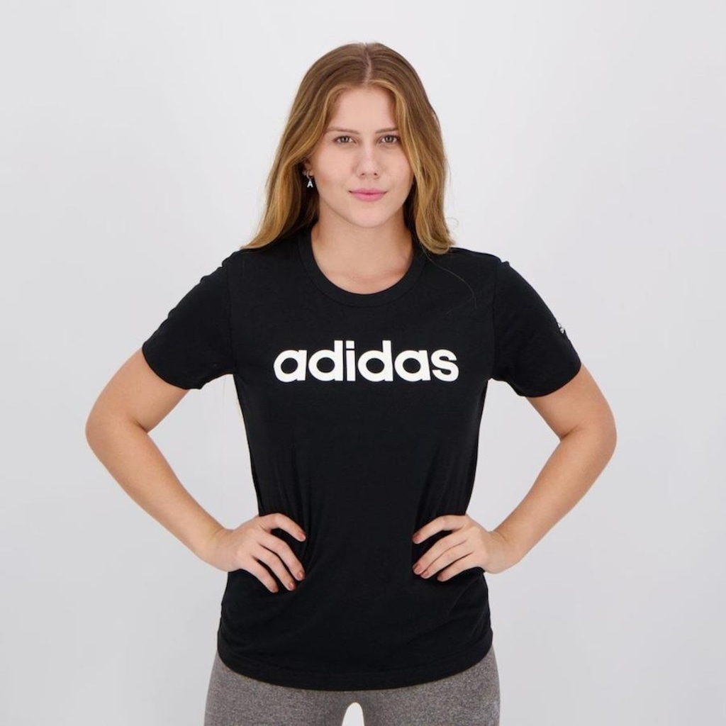 Imagem 5 do produto Camiseta adidas Essentials Slim Logo - Feminina