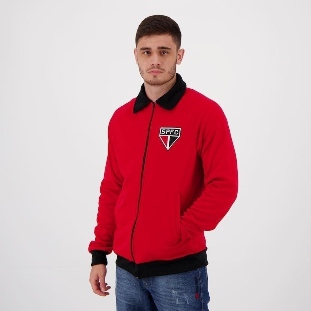 Imagem 2 do produto Jaqueta do São Paulo FutFanatics Retrô - Masculina