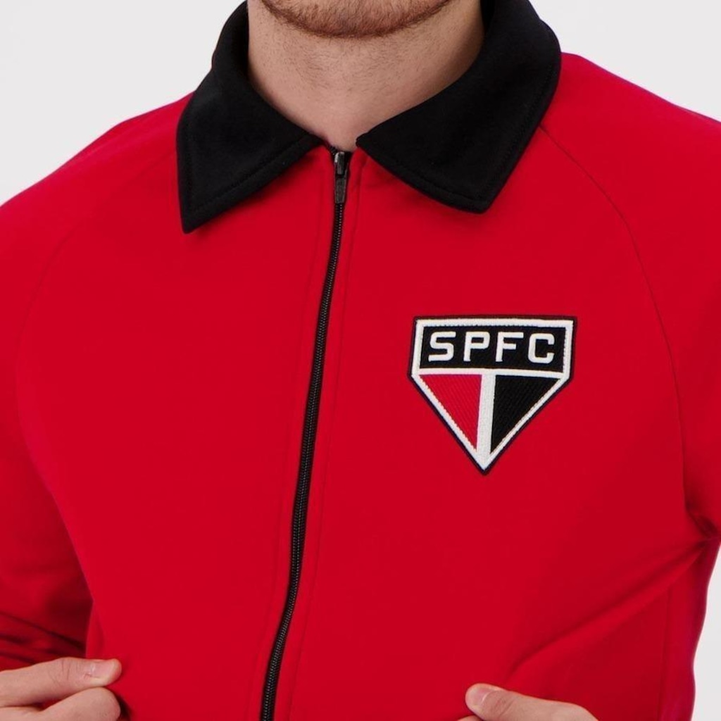 Imagem 4 do produto Jaqueta do São Paulo FutFanatics Retrô - Masculina