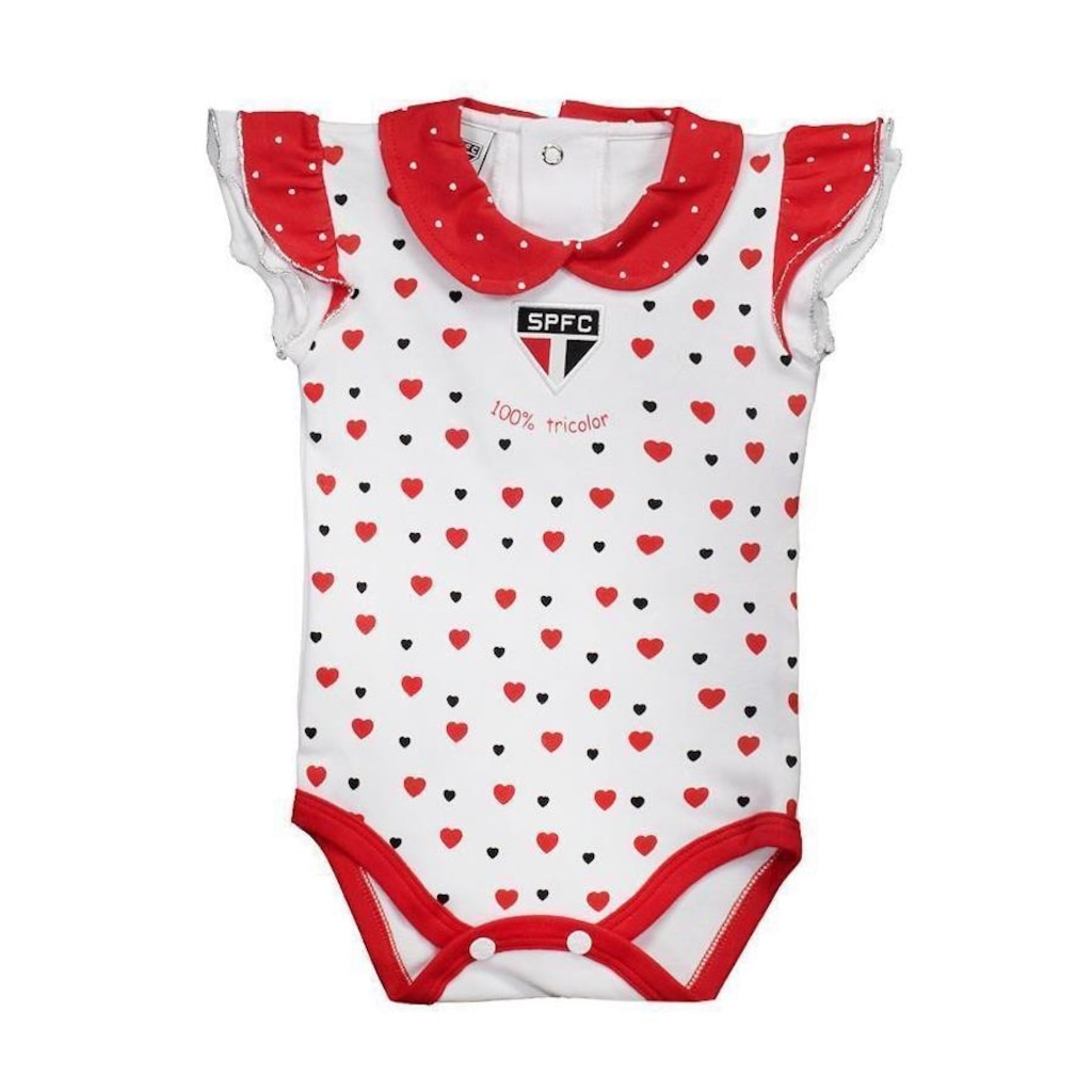 Body do São Paulo Reve Dor Heart - Infantil