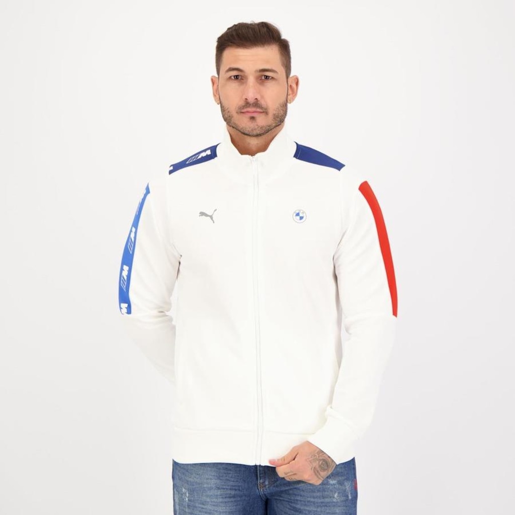 Jaqueta Puma BMW Motorsport MMS T7 Track - Masculina - Foto 1