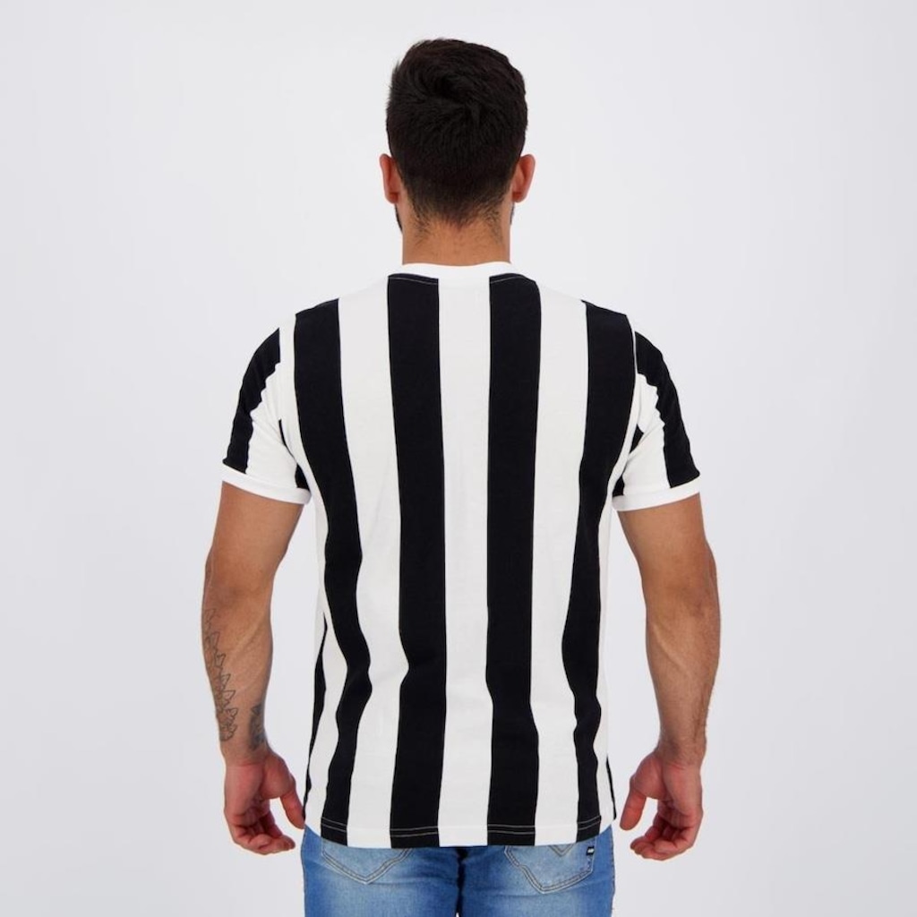 Imagem 3 do produto Camisa do Santos Retrô 1984 Listrada - Masculina